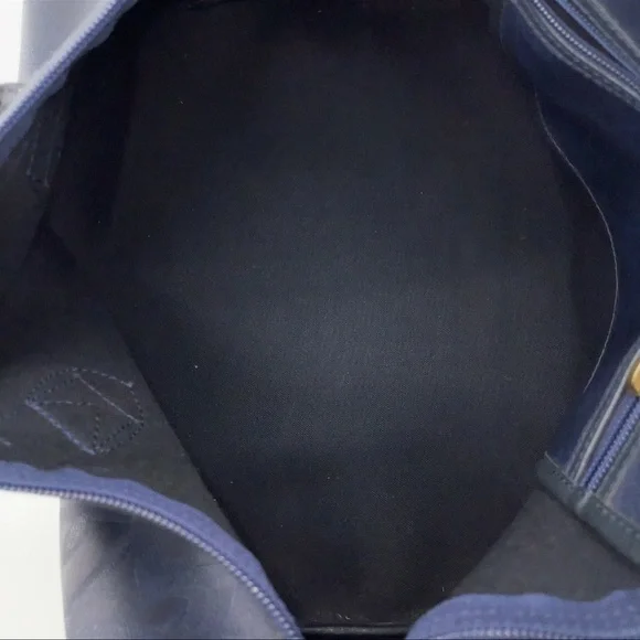 Christian Dior Trotter PVC Leather Navy Boston Bag - Picture 16 of 16